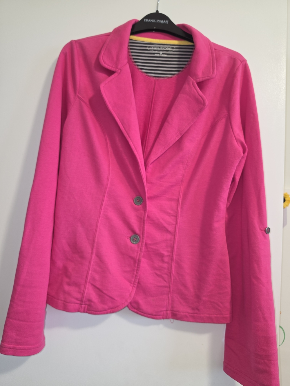 Maurices Bright Pink Womens Blazer Jacket
